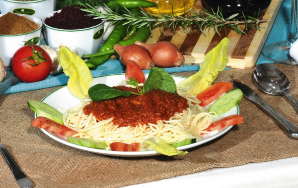 Spagetti kıymalı